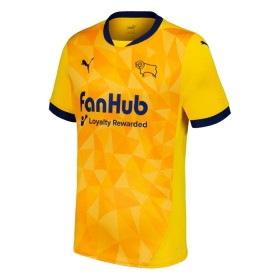 Jalkapallo Peliasut Derby County Lasten Kolmas Pelipaita 2024-25 Lyhythihainen